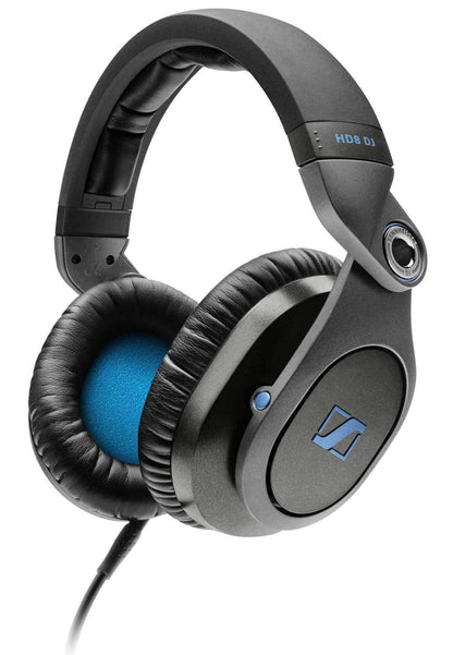 Sennheiser HD8 DJ Professional Over-Ear Headphones - PSSL ProSound and Stage Lighting
