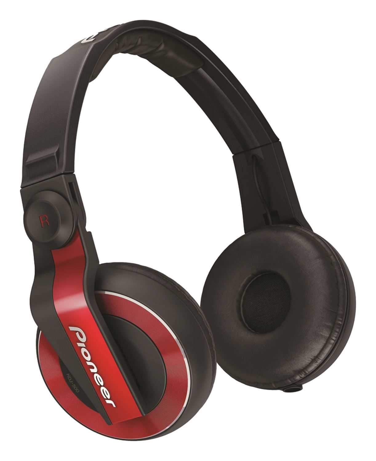 Pioneer HDJ500R Professional DJ Headphones Red - PSSL ProSound and Stage Lighting