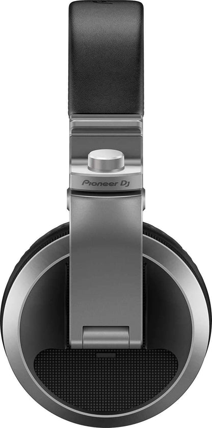 Pioneer HDJ-X5 Silver Professional DJ Headphones - PSSL ProSound and Stage Lighting