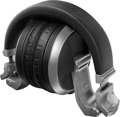 Pioneer HDJ-X5 Silver Professional DJ Headphones - PSSL ProSound and Stage Lighting