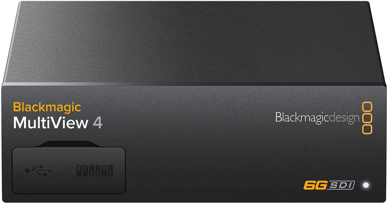 Blackmagic Design MultiView 4 Video Processor - PSSL ProSound and Stage Lighting