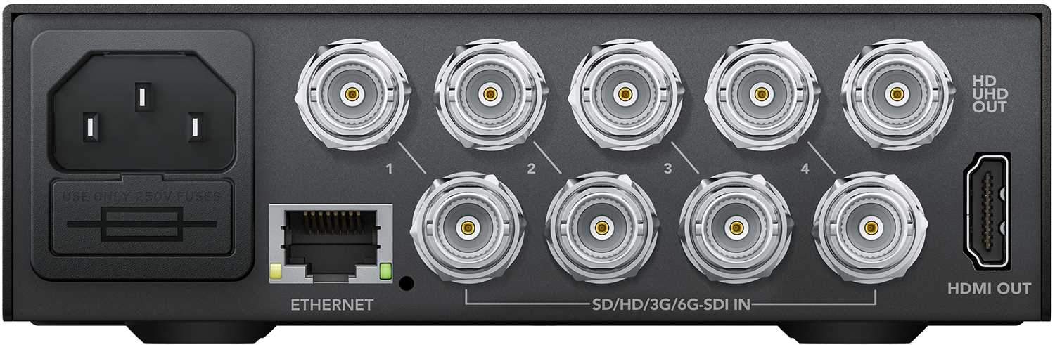 Blackmagic Design MultiView 4 Video Processor - PSSL ProSound and Stage Lighting