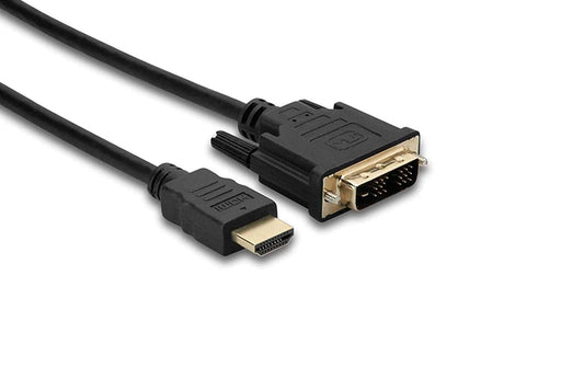 Hosa HDMD-406 Standard HDMI to DVI-D Cable 6ft - PSSL ProSound and Stage Lighting