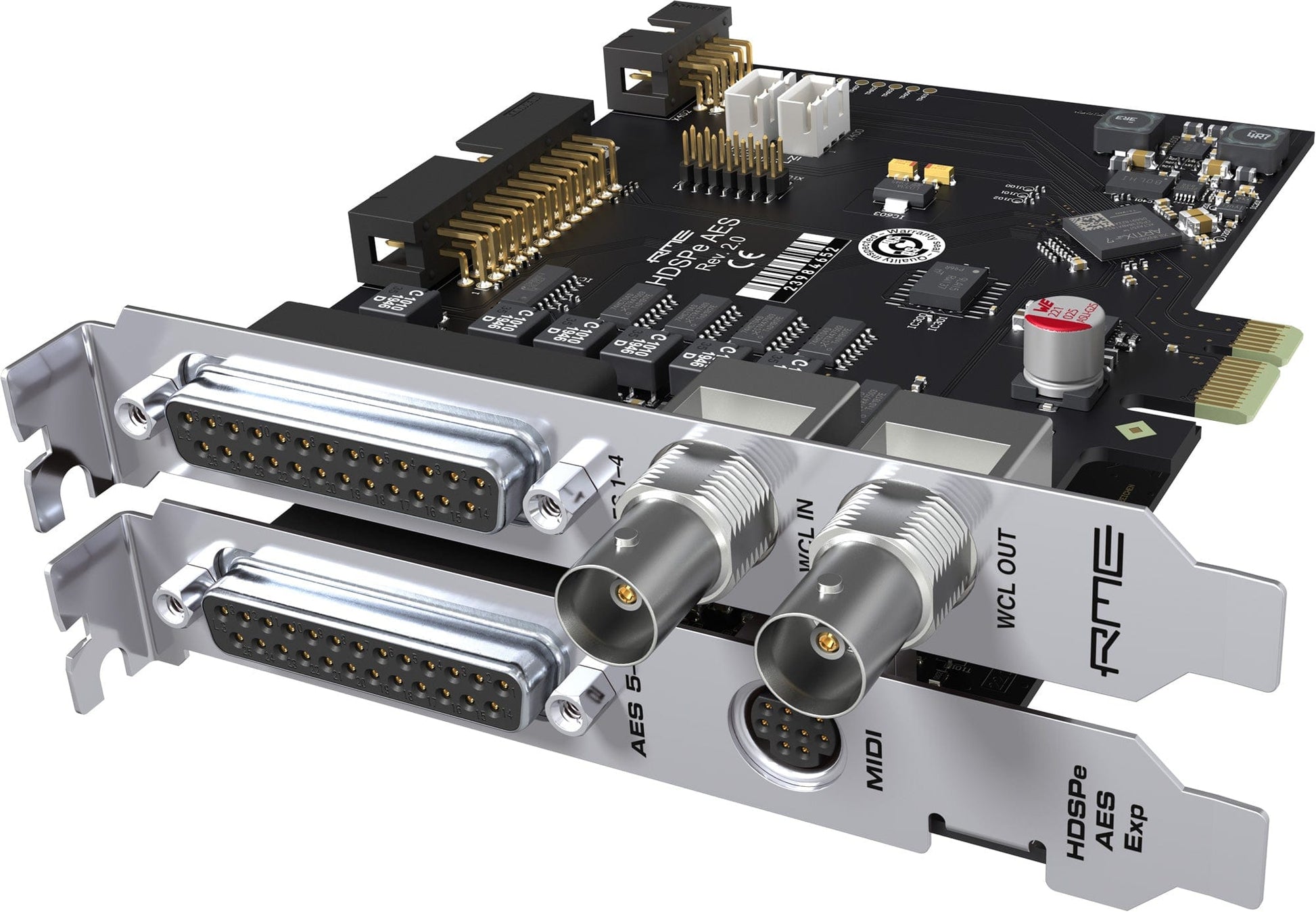 RME HDSPe AES 24 Bit / 192 kHz PCI Express Card 32-Channel AES/EBU - PSSL ProSound and Stage Lighting