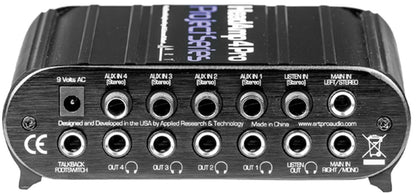 ART HeasAmp4Pro 4-Channel Headphone Amp - PSSL ProSound and Stage Lighting