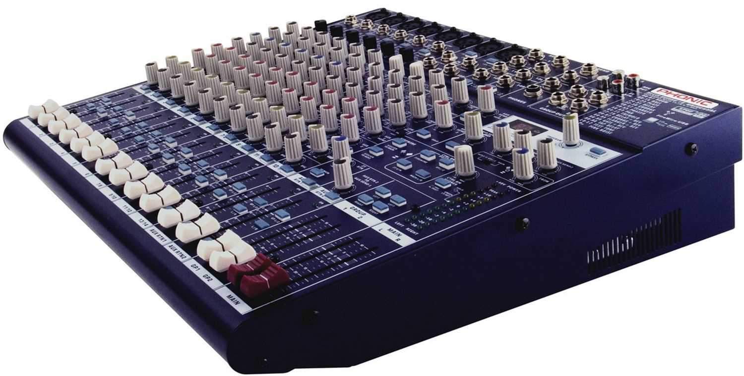 Phonic Helix 18 Firewire & USB Mixer 18 Channel - PSSL ProSound and Stage Lighting