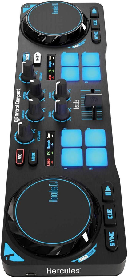 Hercules Compact DJ Controller - PSSL ProSound and Stage Lighting