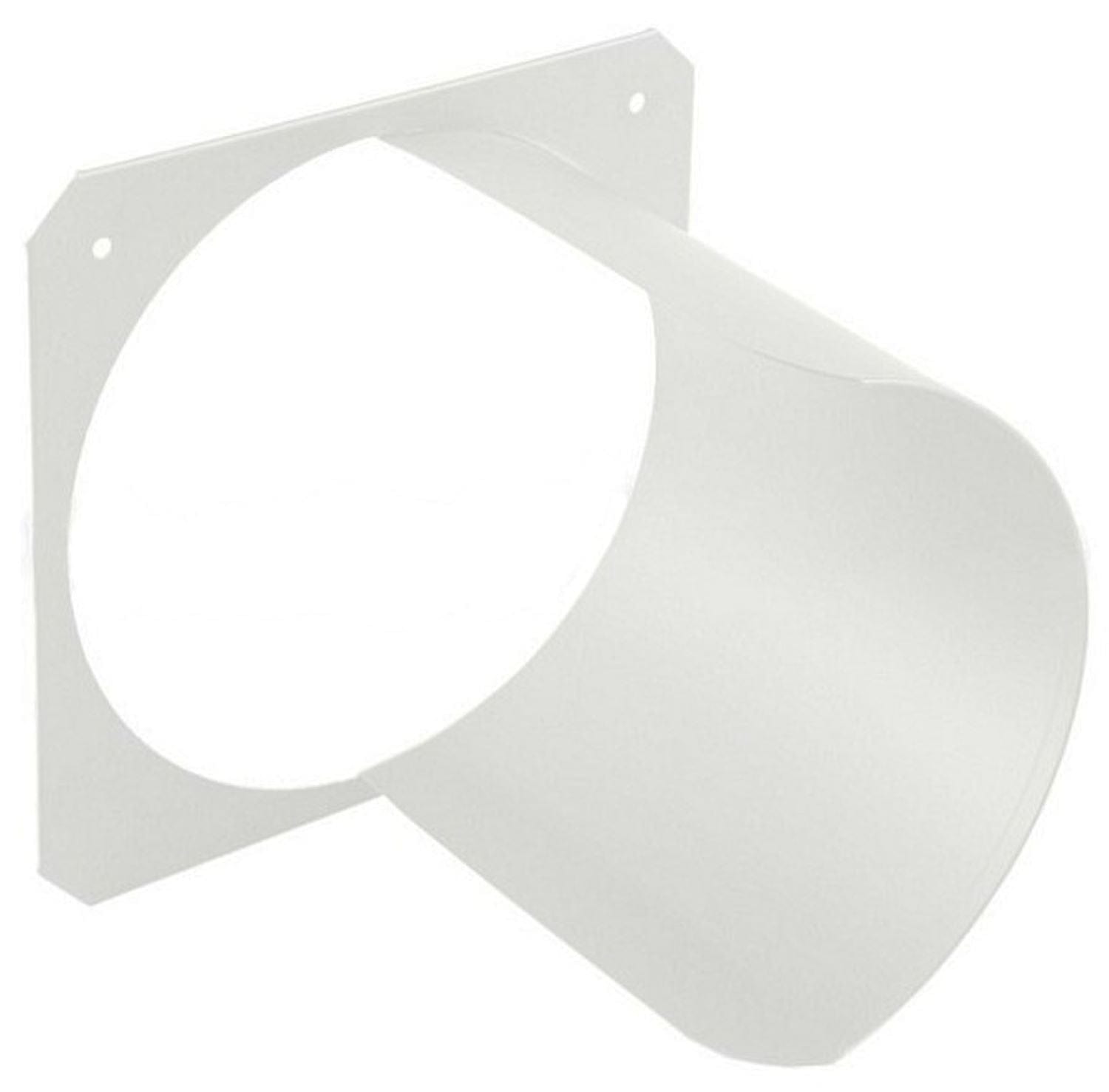 ETC HH10-1 Half Hat, 10 In / 254 Mm, White - PSSL ProSound and Stage Lighting