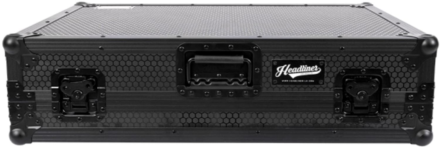 Headliner HL10013 Pitch Black Flight Case for DDJ-FLX10 w/ Laptop Platform & Wheels - PSSL ProSound and Stage Lighting