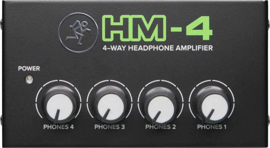 Mackie HM-4 4-Way Headphone Amplifier - PSSL ProSound and Stage Lighting