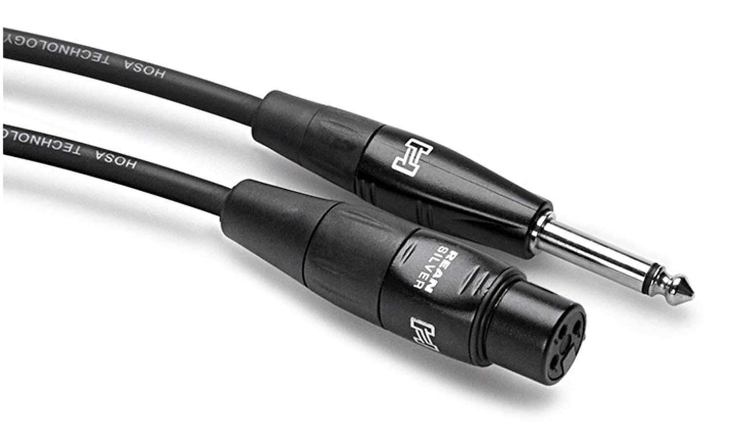 Hosa HMIC-010HZ 10 Foot Mic Cable Rean XLR (F) To 1/4" TS 20 AWG - PSSL ProSound and Stage Lighting