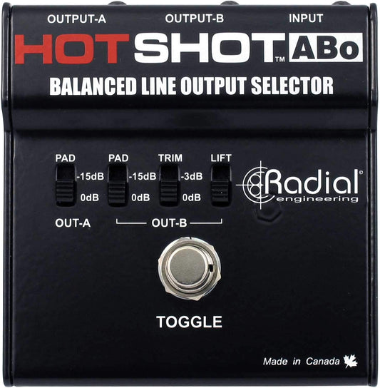 Radial HotShot ABo Latching Footswitch - PSSL ProSound and Stage Lighting