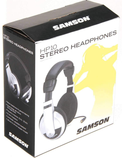 Samson HP10 Closed Back Stereo Headphones - PSSL ProSound and Stage Lighting