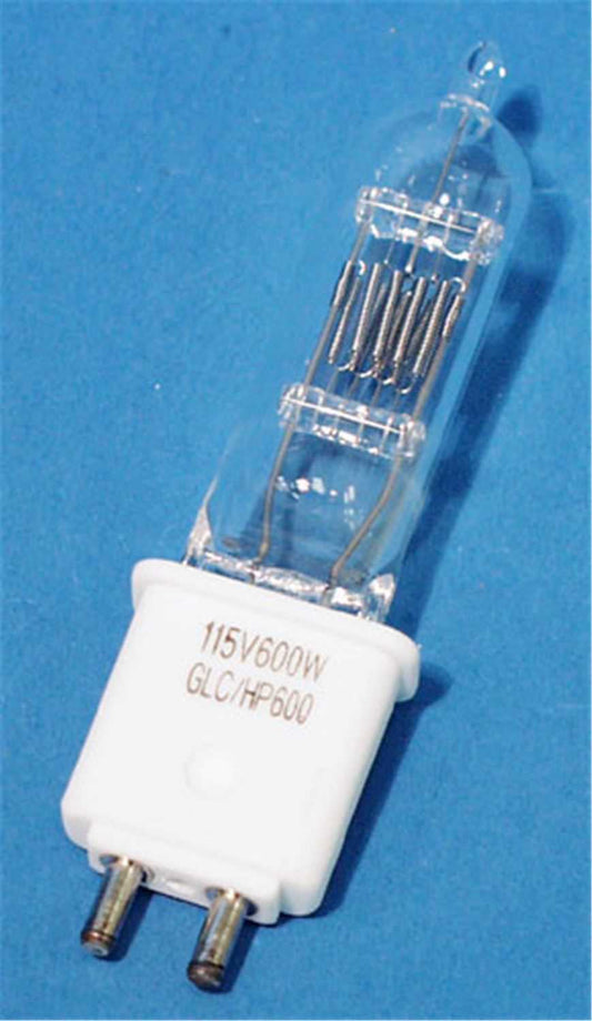 GLC 115V 600W Halogen Lamp - 300 Hour - PSSL ProSound and Stage Lighting