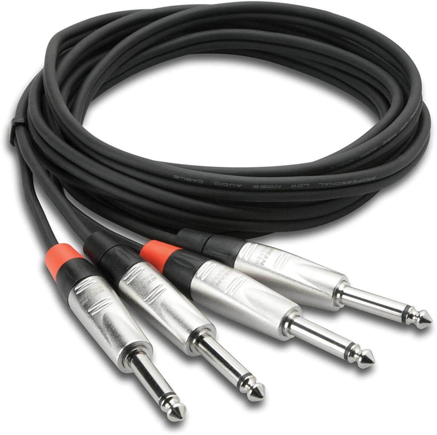 Professional 5Ft Dual 1/4 TS Male Audio Cable - PSSL ProSound and Stage Lighting