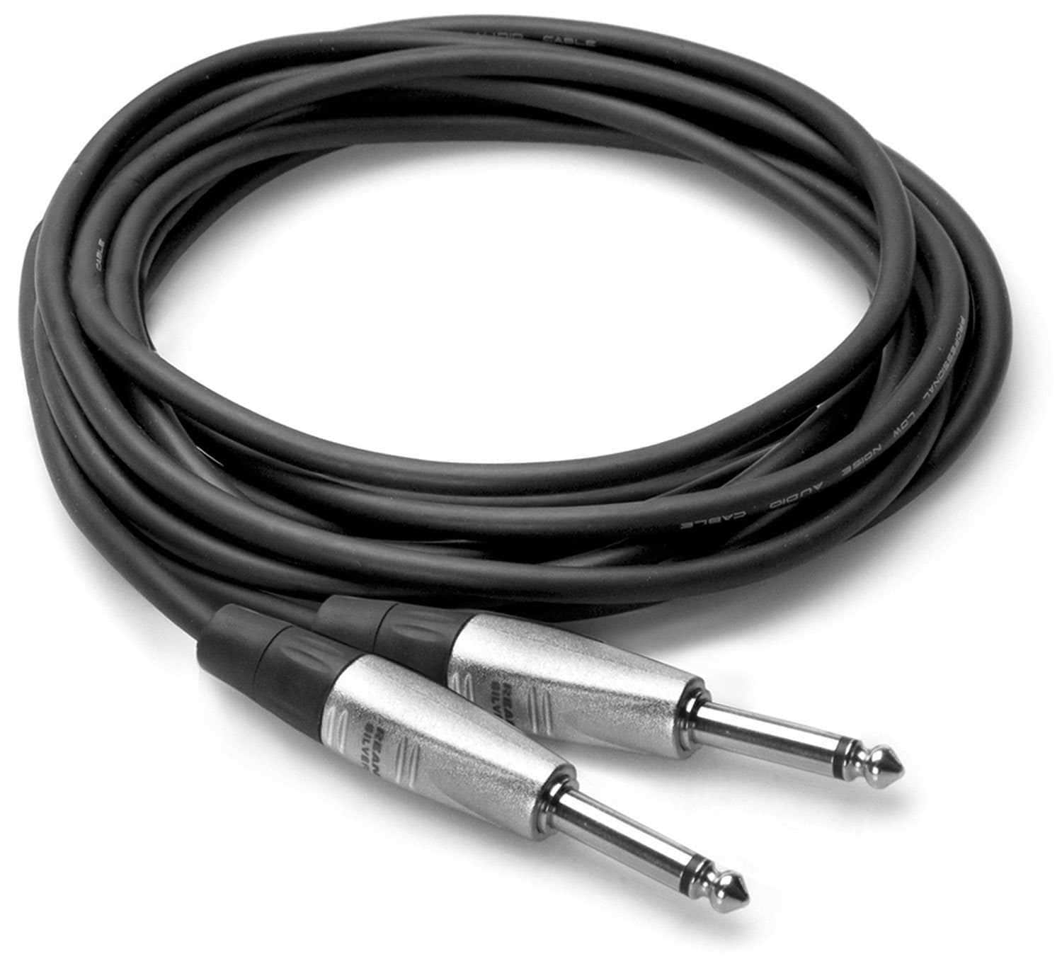 Pro Grade Speaker Cable 15 ft 1/4 TS to 1/4 TS - PSSL ProSound and Stage Lighting