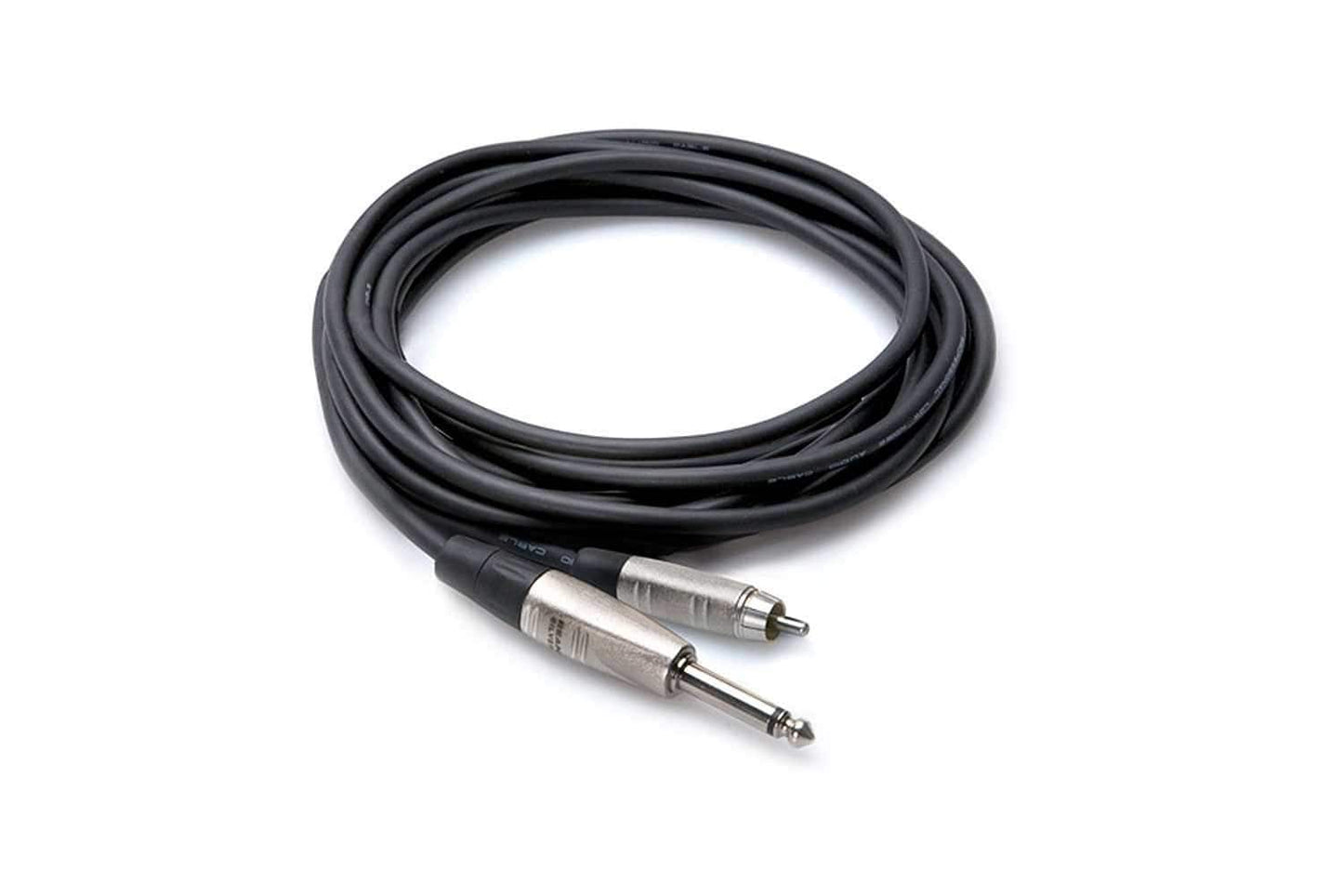 Hosa HPR-020 Unbalanced Cable 1/4 TS to RCA 20ft - PSSL ProSound and Stage Lighting