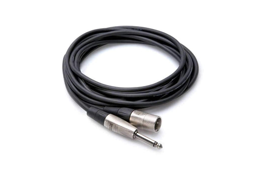 Hosa HPX-020 Unbalanced Cable 1/4 TS to XLR M 20ft - PSSL ProSound and Stage Lighting