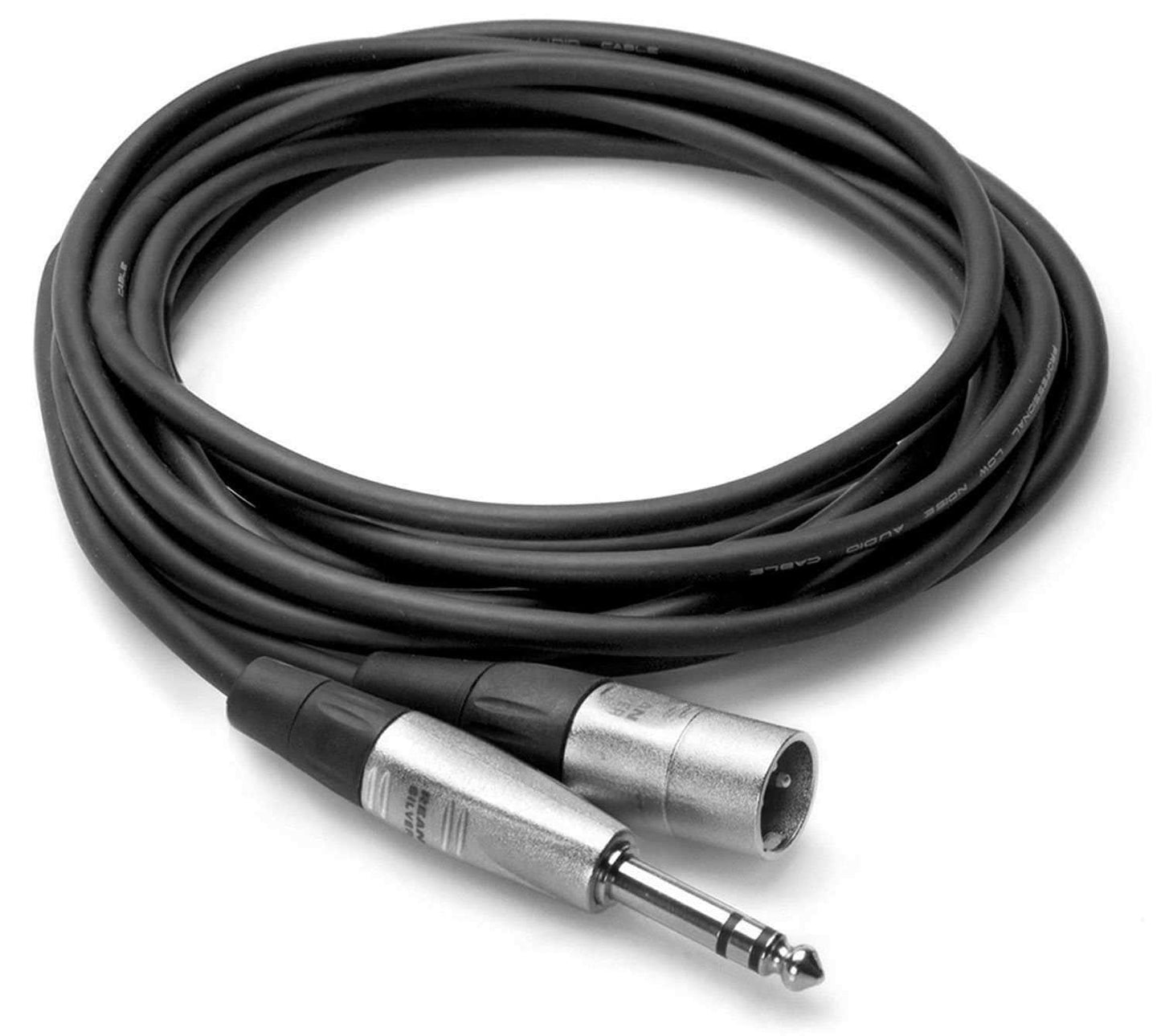 Hosa HSX-003 Balanced 3Ft 1/4 TRS to XLR(M) Cable - PSSL ProSound and Stage Lighting
