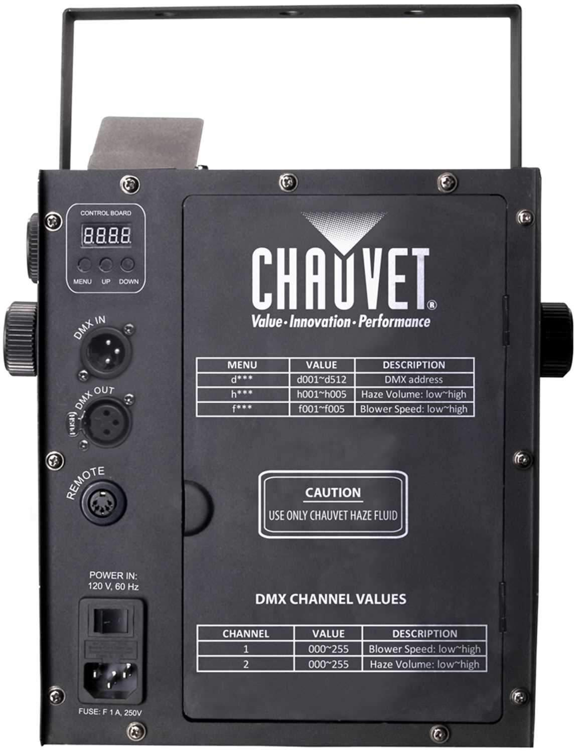 Chauvet Hurricane Haze 2D DMX Water-Based Hazer - PSSL ProSound and Stage Lighting