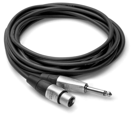 Hosa Pro Audio Cable 3 Ft 1/4-Inch TS To XLR (Female) - PSSL ProSound and Stage Lighting