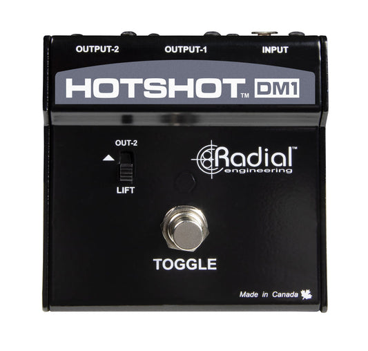 Radial HotShot DM1 Momentary Footswitch - PSSL ProSound and Stage Lighting