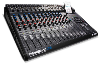 Alesis I-MULTIMIX-16USB 16-Ch iPod Audio Int/Mixer - PSSL ProSound and Stage Lighting