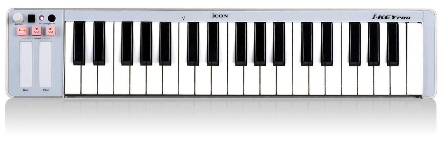 Icon iKey Pro Portable 37-Key MIDI controller - PSSL ProSound and Stage Lighting
