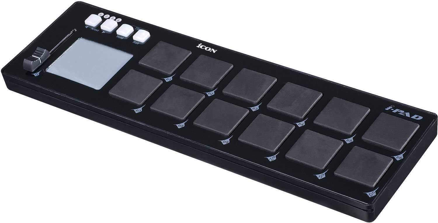 Icon i-Pad Portable 12-Pad MIDI Controller - PSSL ProSound and Stage Lighting