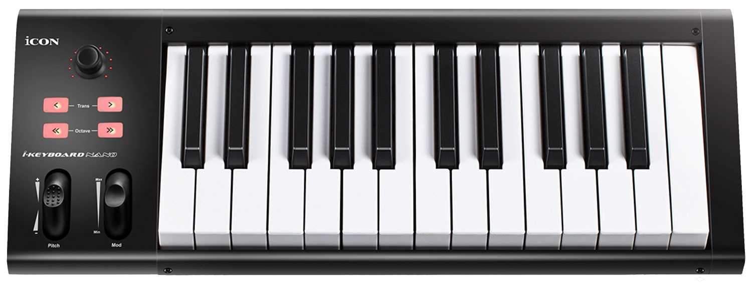 Icon iKeyboard 3 Nano 25-Key Keyboard Controller - PSSL ProSound and Stage Lighting
