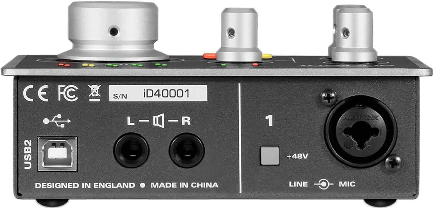 Audient iD4 1-Channel USB2 Audio Interface - PSSL ProSound and Stage Lighting