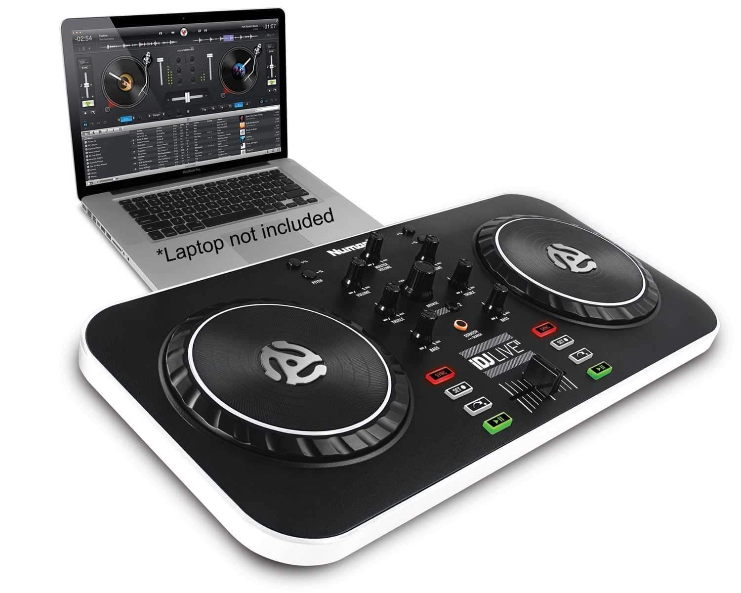 Numark iDJ Live II 2-ch DJ Controller for iOS & PC - PSSL ProSound and Stage Lighting