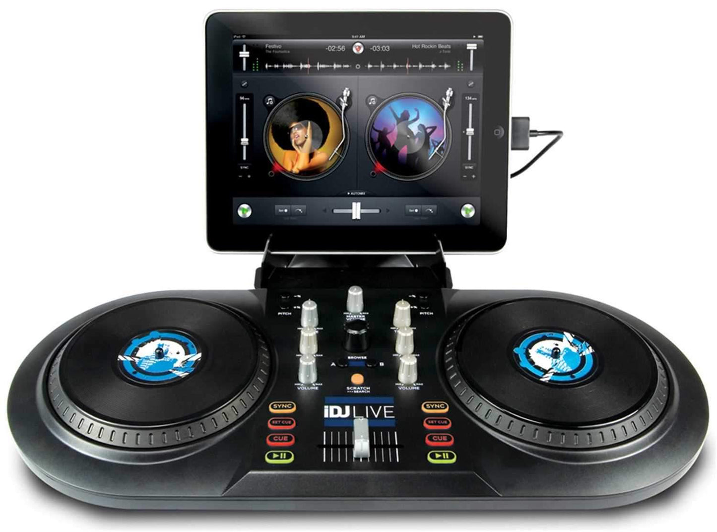 Numark IDJ Live DJ Controller for Apple iPad - PSSL ProSound and Stage Lighting