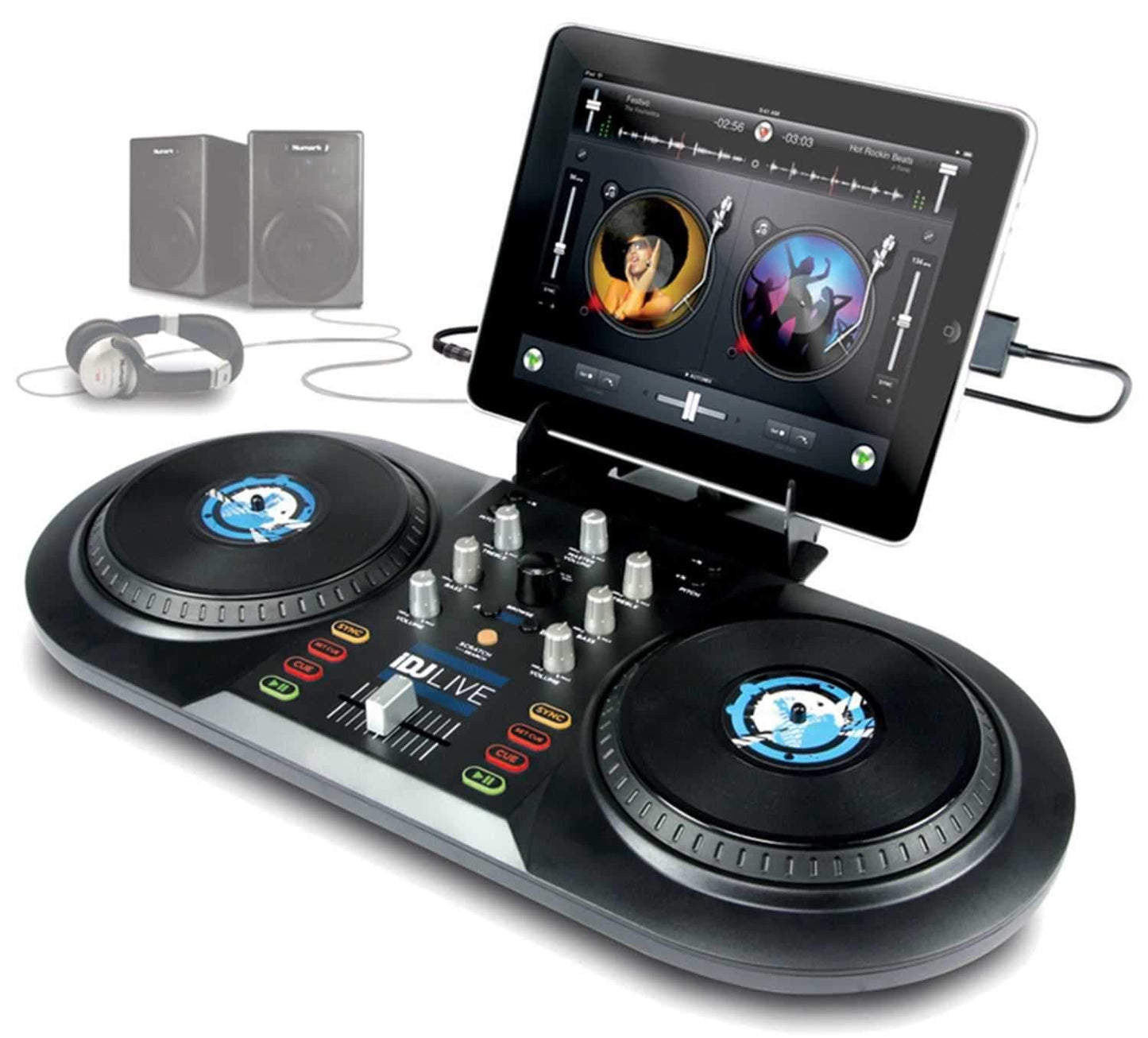 Numark IDJ Live DJ Controller for Apple iPad - PSSL ProSound and Stage Lighting
