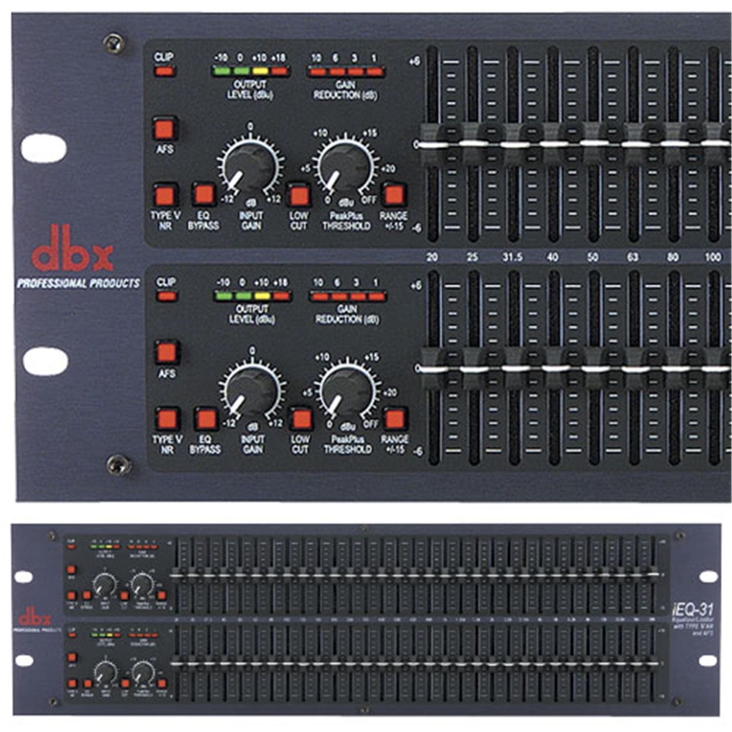 Dbx IEQ-31 Dual 31 Band Equalizer - PSSL ProSound and Stage Lighting