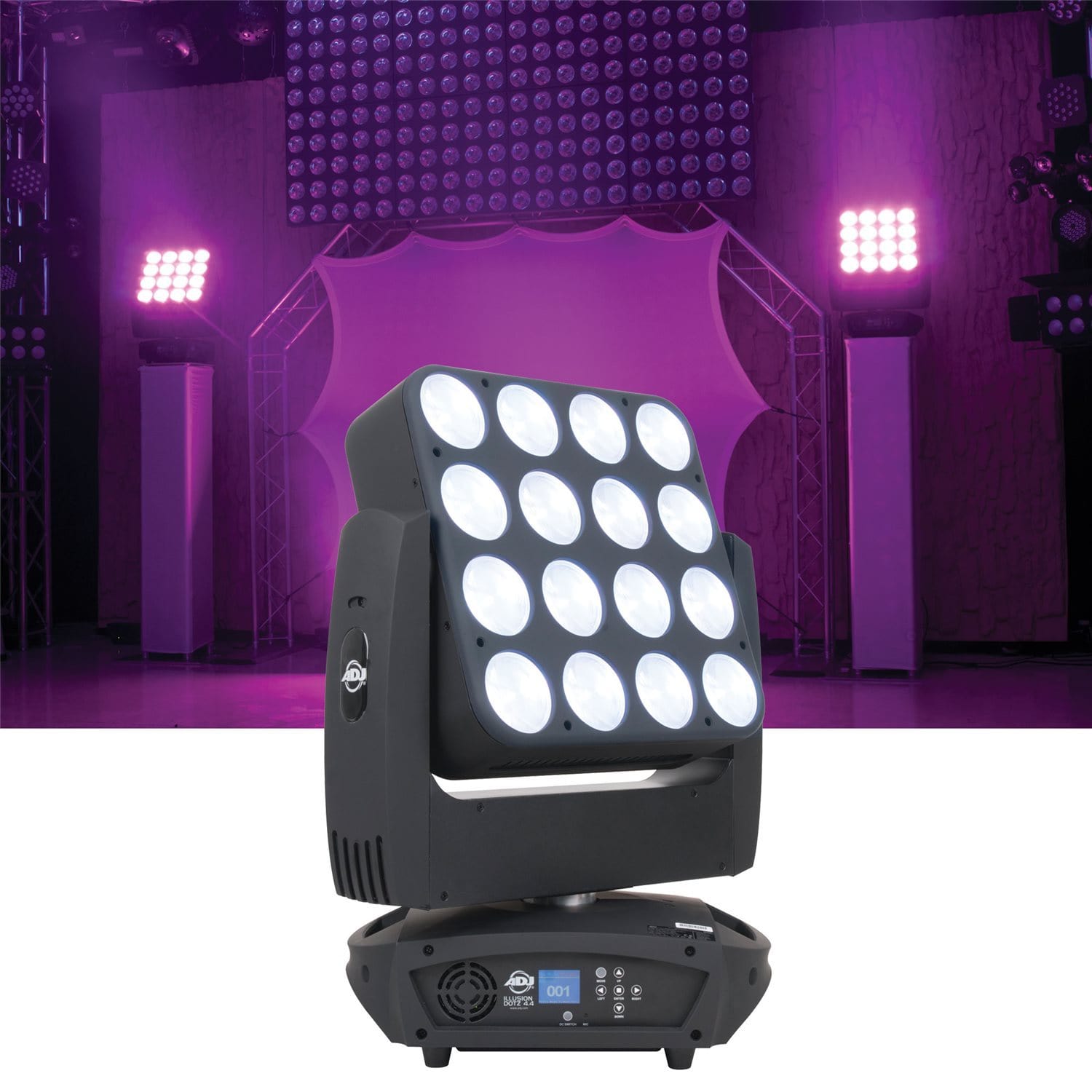 ADJ American DJ Illusion Dotz 4.4 Moving RGB LED Light - PSSL ProSound and Stage Lighting