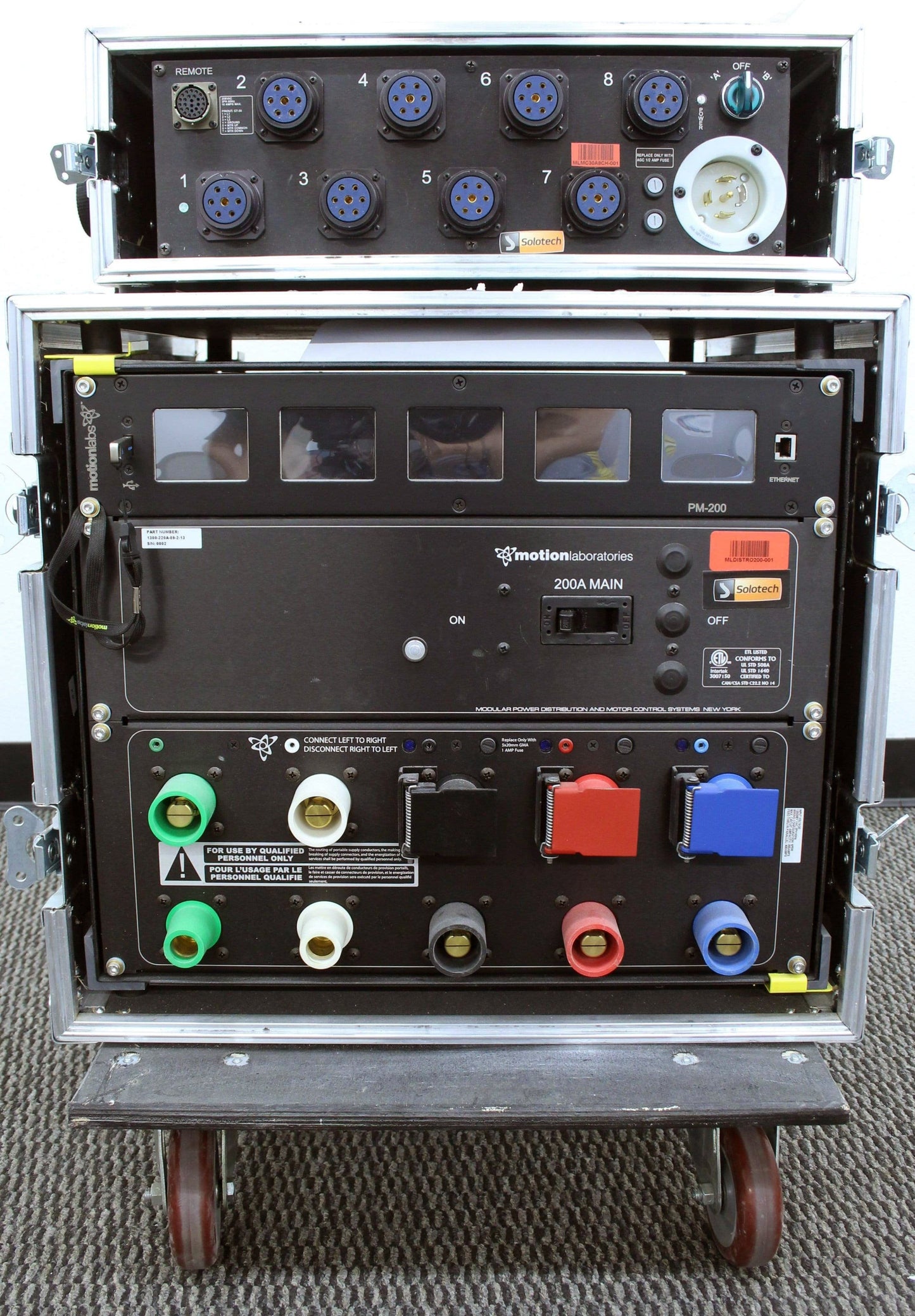 MotionLabs Custom 200A Portable Power Distribution System - ProSound and Stage Lighting