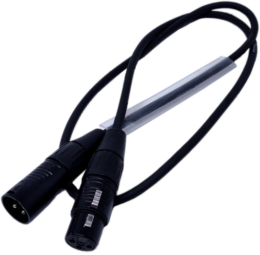 Leviton DMX3P-003 DMX/MPX Control Cable, 3-Pin, 3-Feet - PSSL ProSound and Stage Lighting