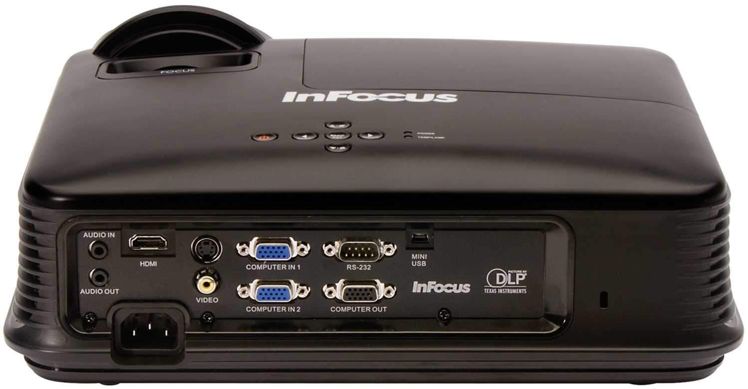 InFocus IN126ST 3200 Lumen Dlp Wxga HD Projector - PSSL ProSound and Stage Lighting