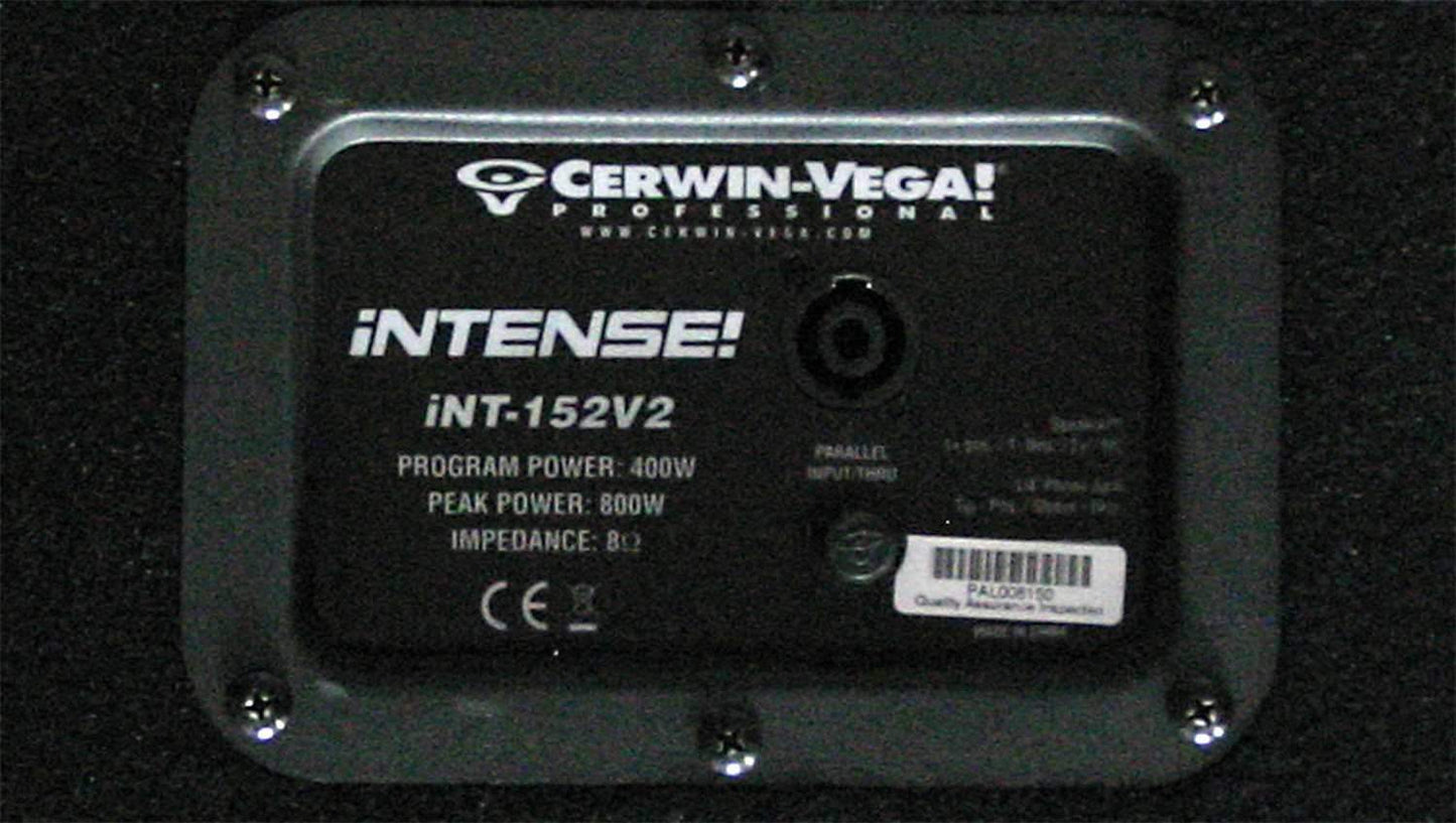 Cerwin Vega INT-152V 15-Inch Passive PA Speaker - PSSL ProSound and Stage Lighting