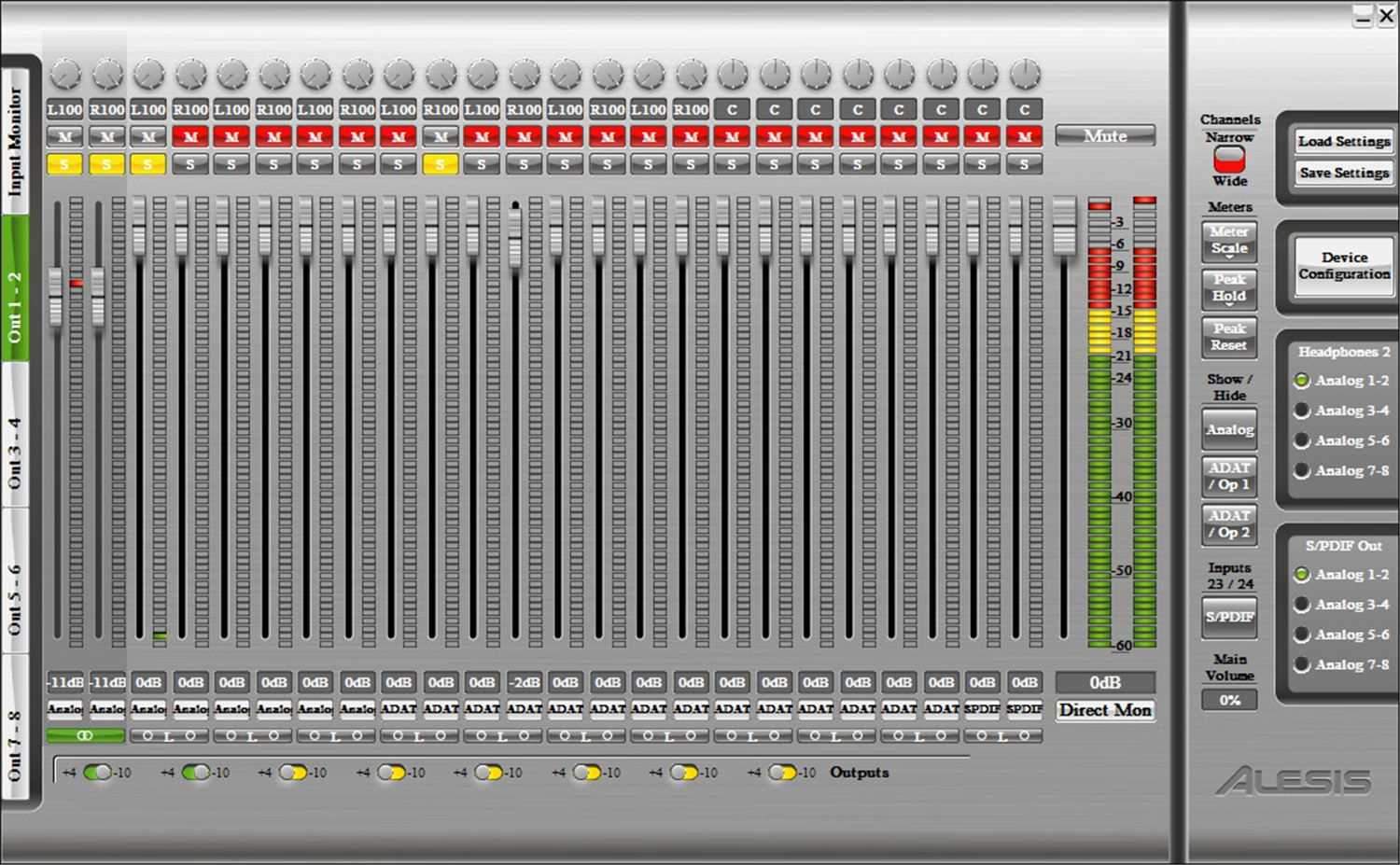 Alesis IO-14 14-Input 24/192K FW Audio Interface - PSSL ProSound and Stage Lighting