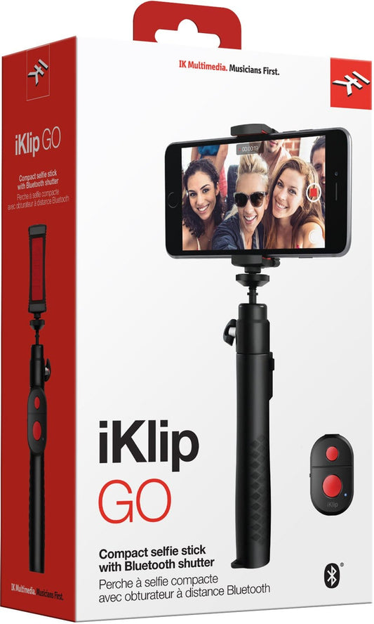 Ik Multimedia Iklip Go Compact Selfie Stick - PSSL ProSound and Stage Lighting