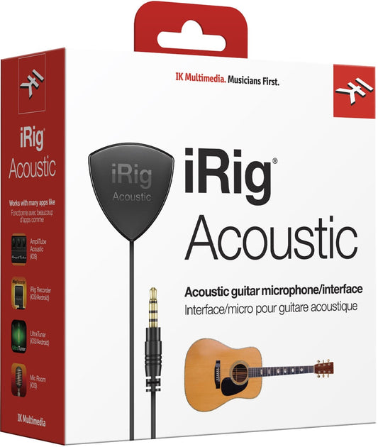 Ik Multimedia Irig Acoustic Guitar Microphone - PSSL ProSound and Stage Lighting