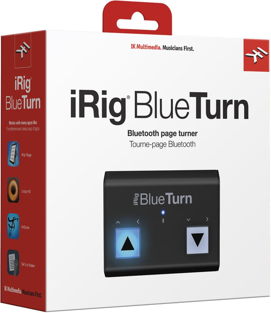 Ik Multimedia Irig Blueturn Wirelesspage Turner - PSSL ProSound and Stage Lighting