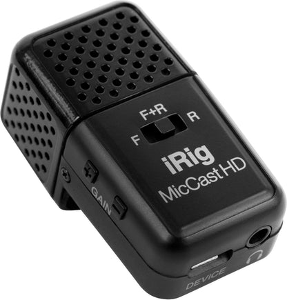 Ik Multimedia Irig Mic Cast HD Podcasting Mic - PSSL ProSound and Stage Lighting