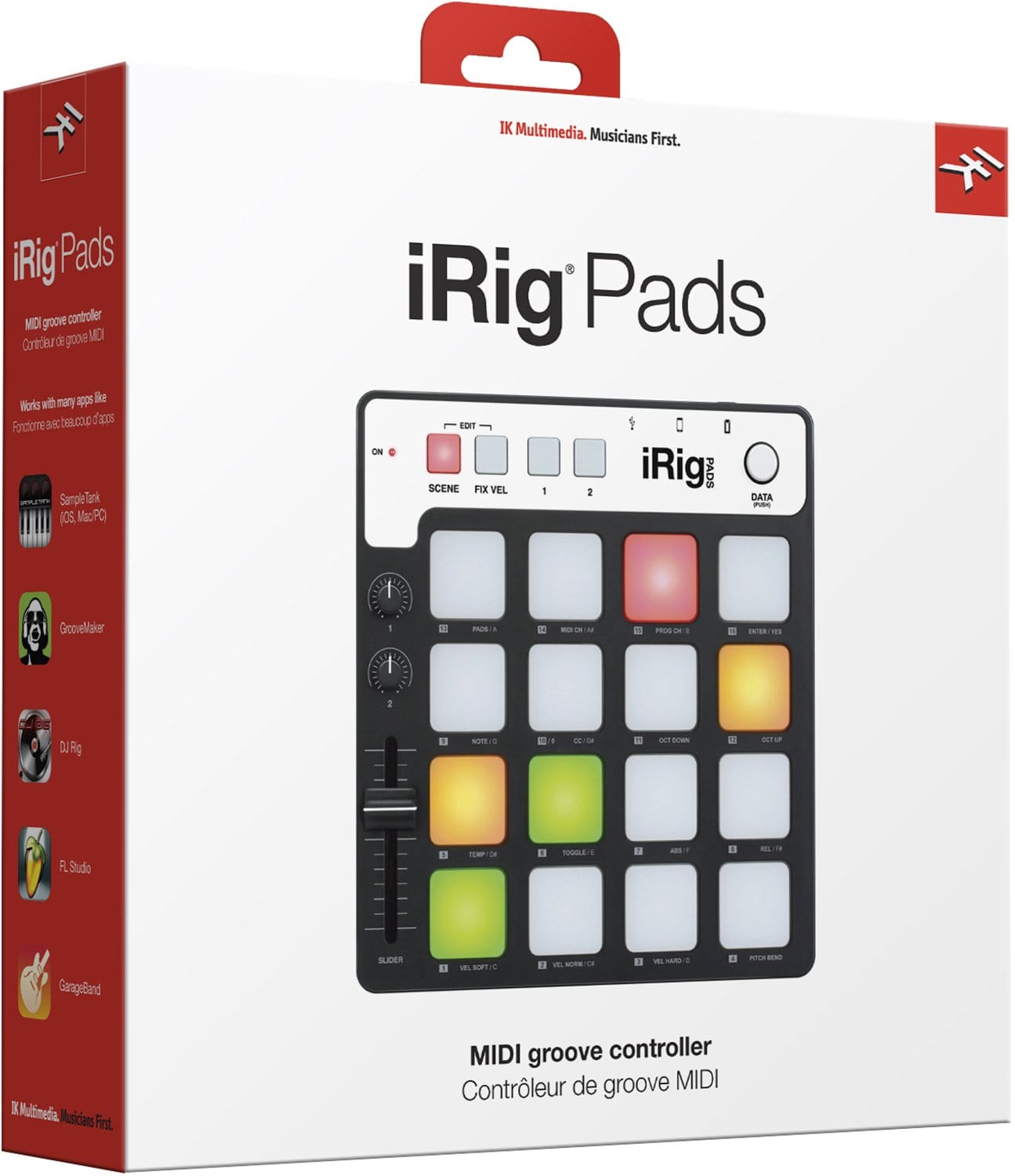 Ik Multimedia iRig Pads Pad-Style MIDI Controller