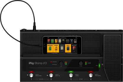 Ik Multimedia Irig Stomp I/O Pedalboard Control - PSSL ProSound and Stage Lighting