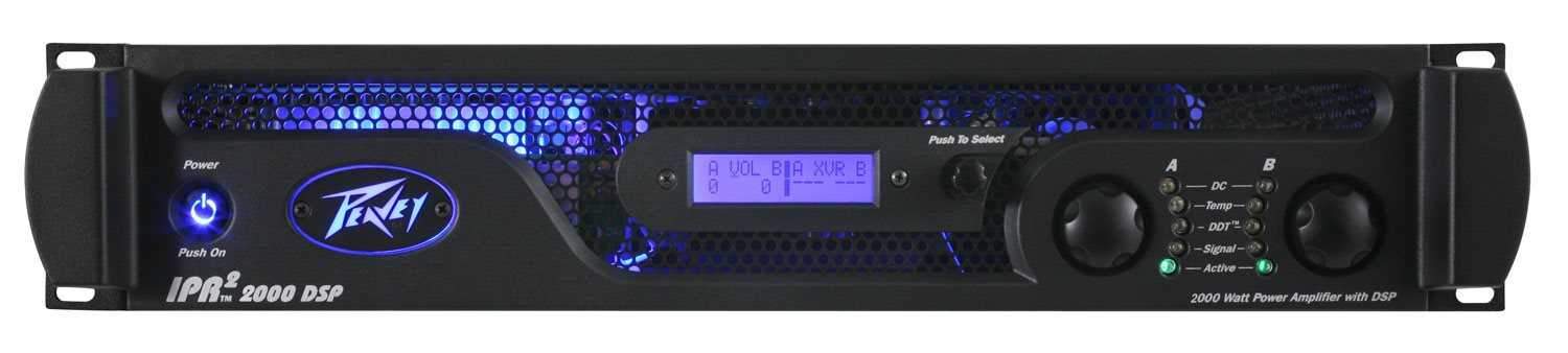 Peavey IPR2 2000 DSP PA Power Amplifier with DSP - PSSL ProSound and Stage Lighting