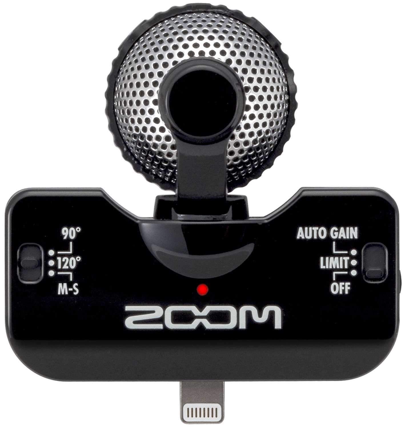 Zoom iQ5 Lightning Stereo Microphone - PSSL ProSound and Stage Lighting