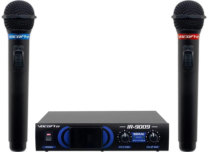 VocoPro IR-90092 Infrared Dual Wireless Mic System - PSSL ProSound and Stage Lighting